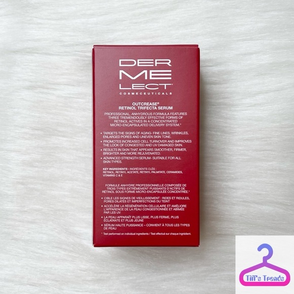 NIB Dermelect Outcrease Retinol Trifecta Serum - Picture 10 of 15